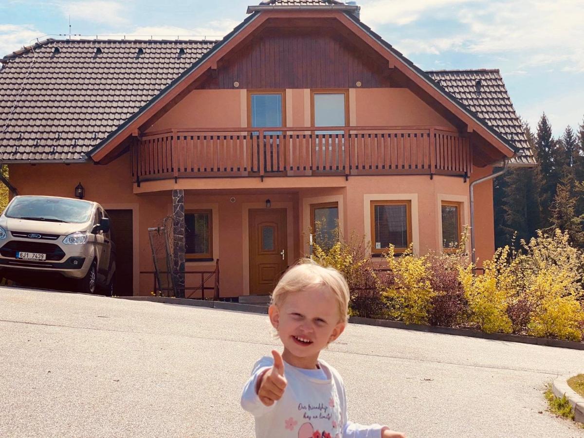 Villa Slupecna Lipno nad Vltavou Eksteriør bilde