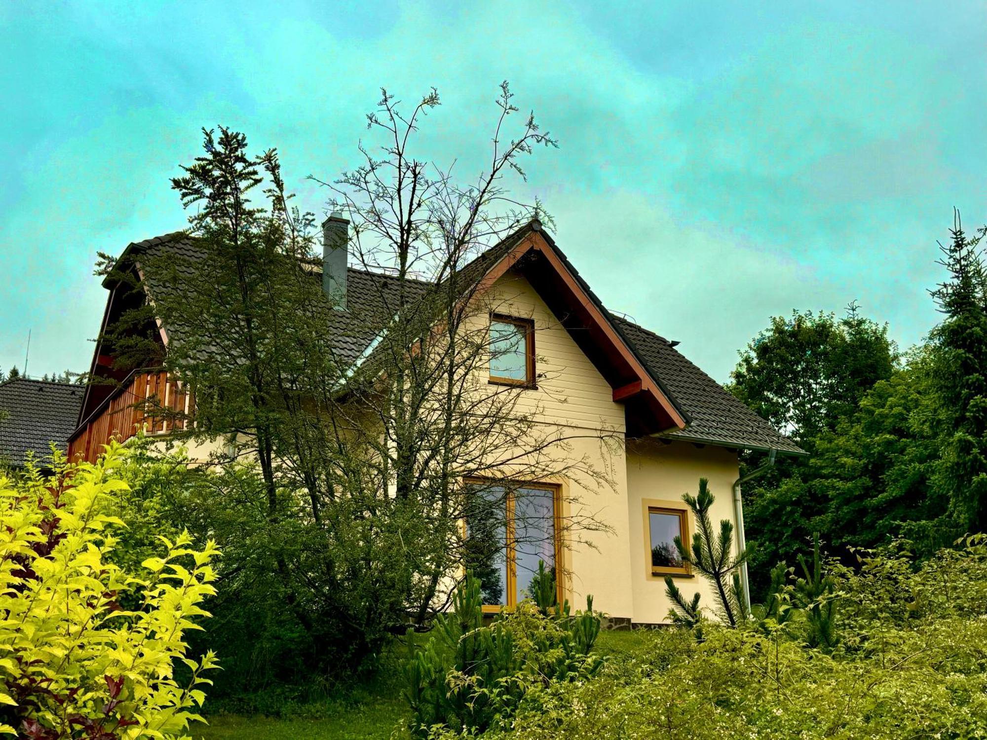 Villa Slupecna Lipno nad Vltavou Eksteriør bilde