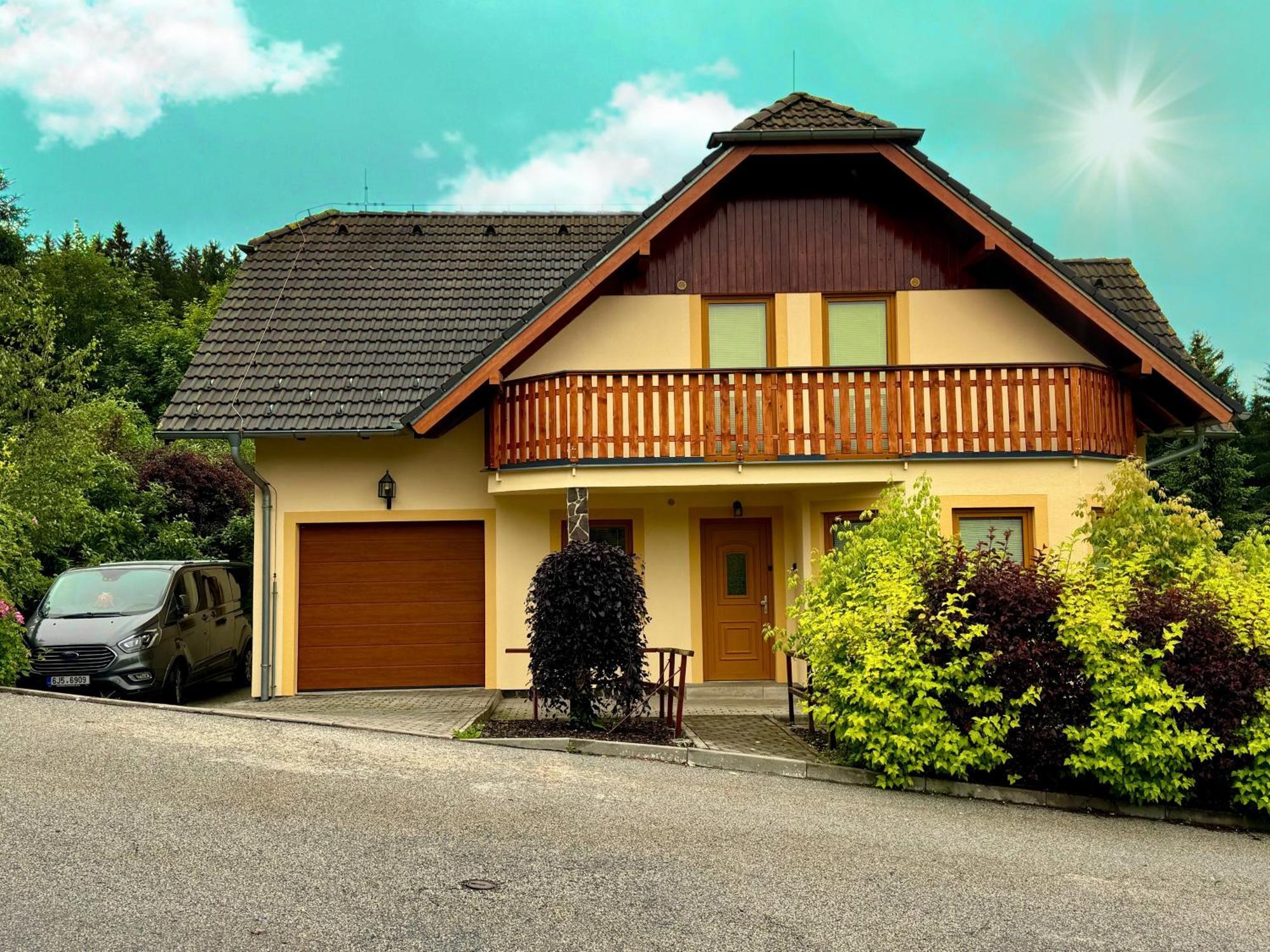 Villa Slupecna Lipno nad Vltavou Eksteriør bilde